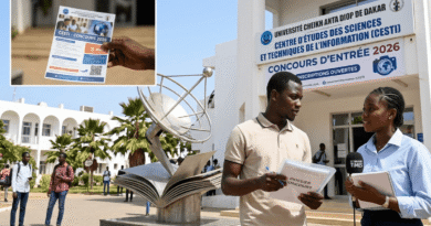 Affiche officielle du Concours CESTI 2026 : Calendrier, dates clés et conditions d'admission au Sénégal - Le Dakar Times